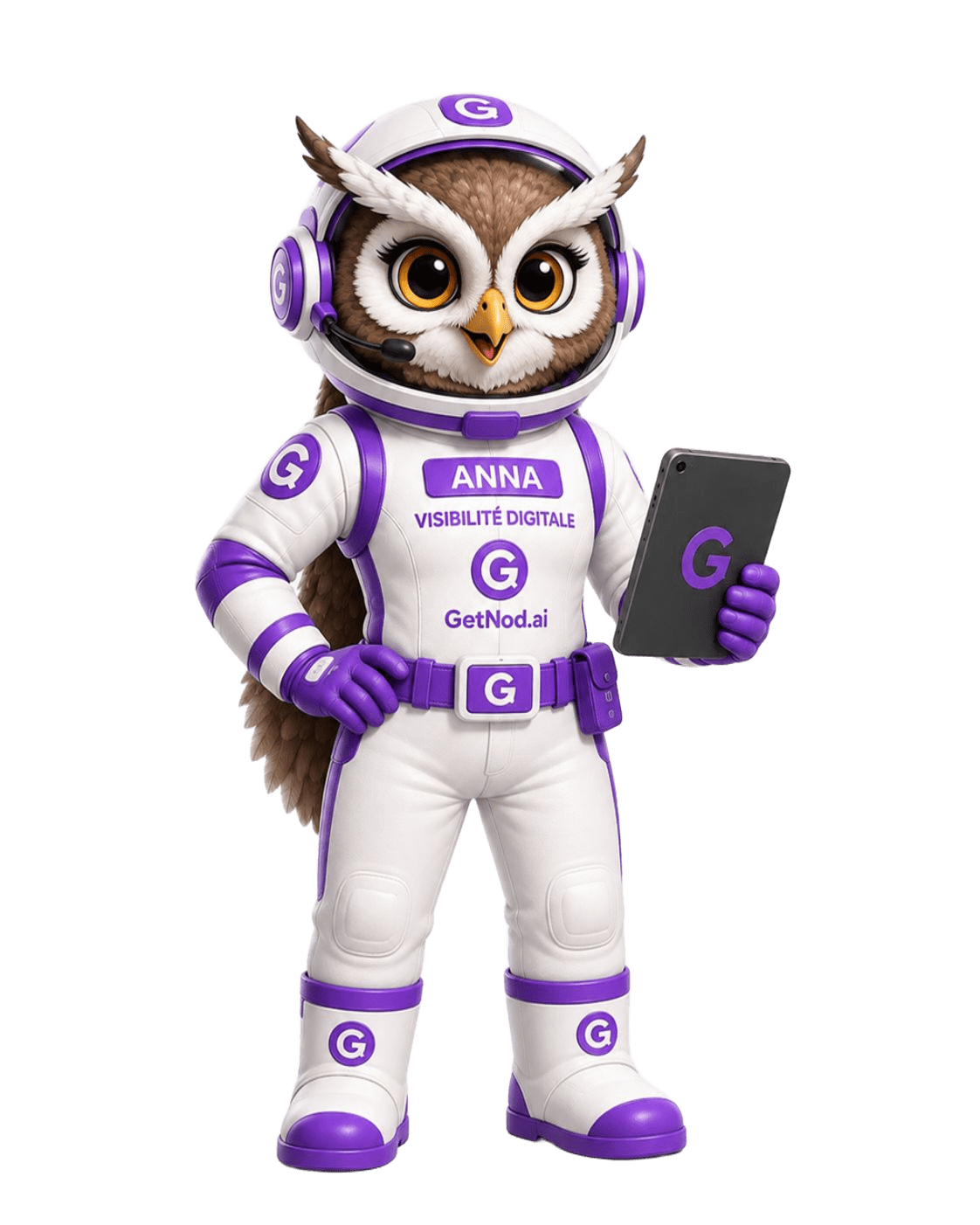 Mascotte de l'agent Anna